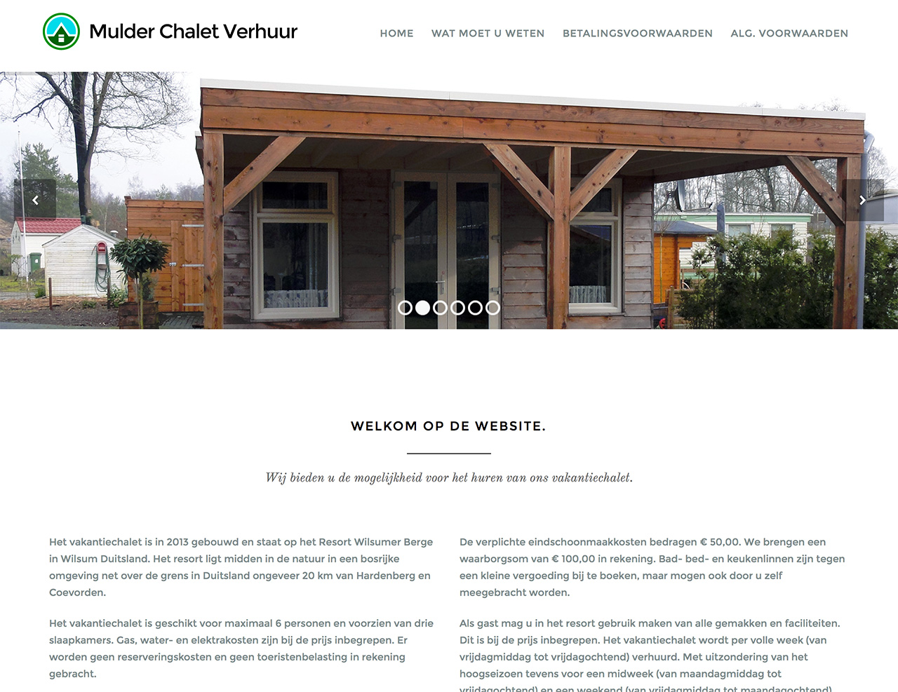 De website
